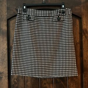 Ann Taylor Checkered Pencil Skirt - size 4P